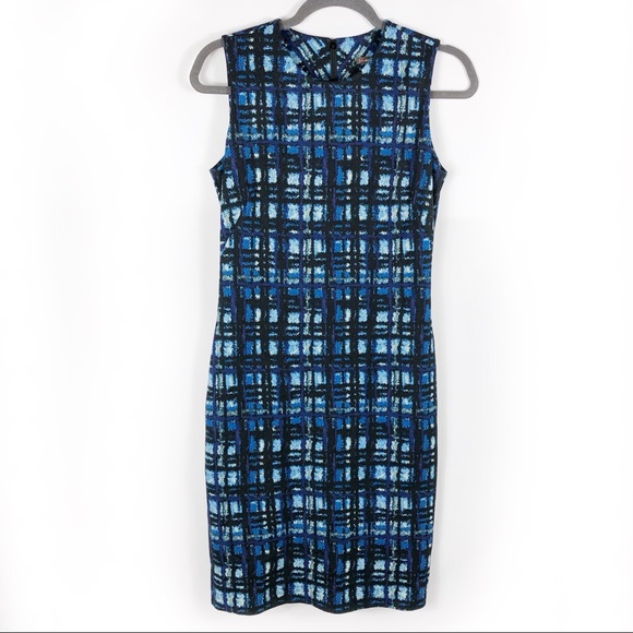 SOLD-NEW J McLaughlin Devon Dress Sleeveless Plaid